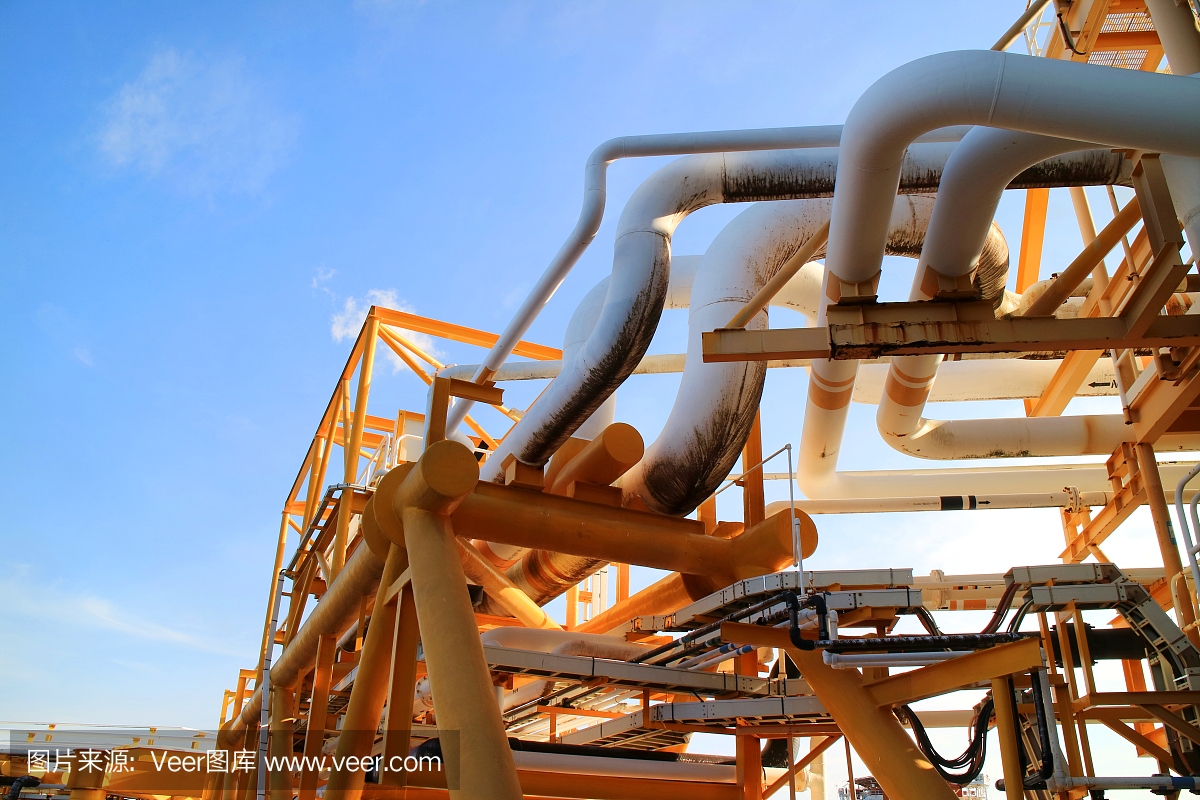 石油和天然氣生產平臺上的管道,石油和天然氣過程和控制的自動化系統(tǒng),運營商控制產品的石油和天然氣行業(yè)。